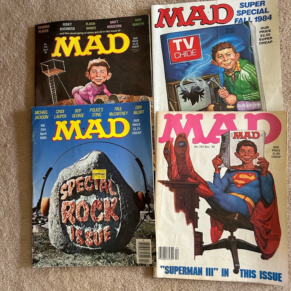 MAD Magazine April 1984 Issue